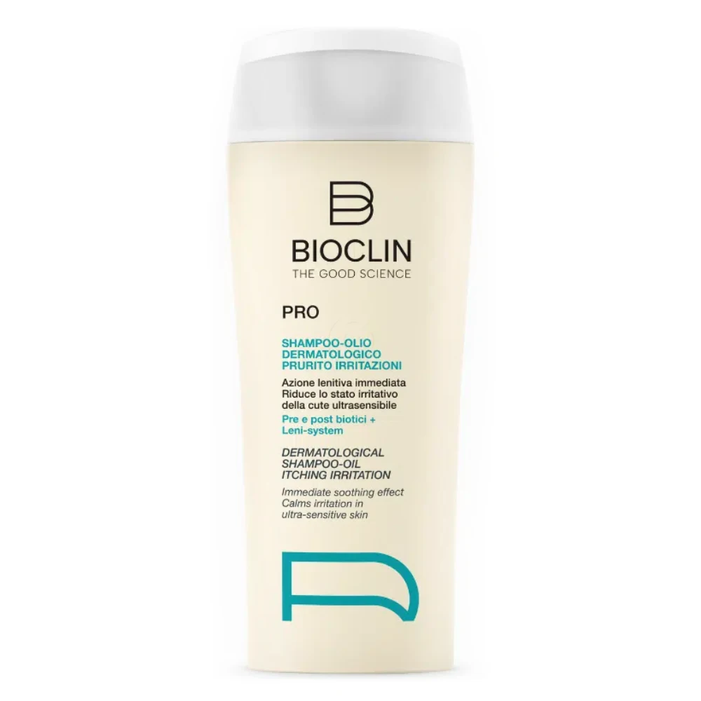 Bioclin PRO, oljni šampon za razdraženo lasišče (200 ml)